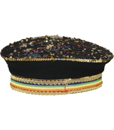 GORRA POLICIA MULTICOLOR PEDRERIA